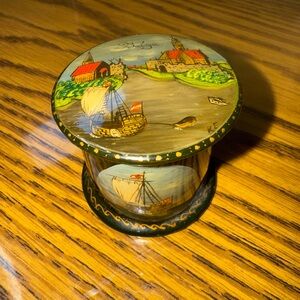 Antique Russian Lacquered Box